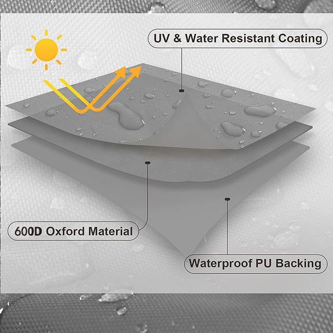 Outdoor Furniture Waterproof Cover, Sofa, Table and Chair Protective Cover Factory Production Can Customize Furniture Cover