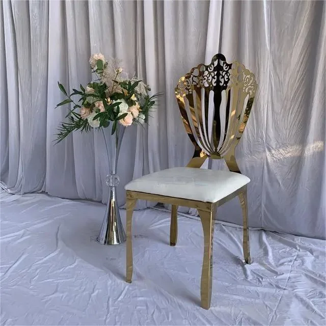 White New Banquet Wholesale Kids Golden Steel Wedding Stainless Steel Event Chiavari Chair for Sale