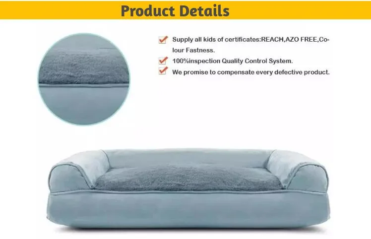 Factory Removable Washable Orthopedic Dog Bed Sofa