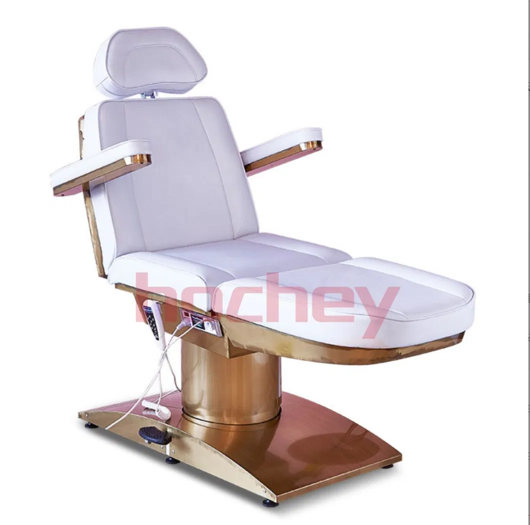 Modern Design Multifunctional Adjustable 3/4 Motor Beauty Salon Dedicated Beauty Tattoo Massage Chair