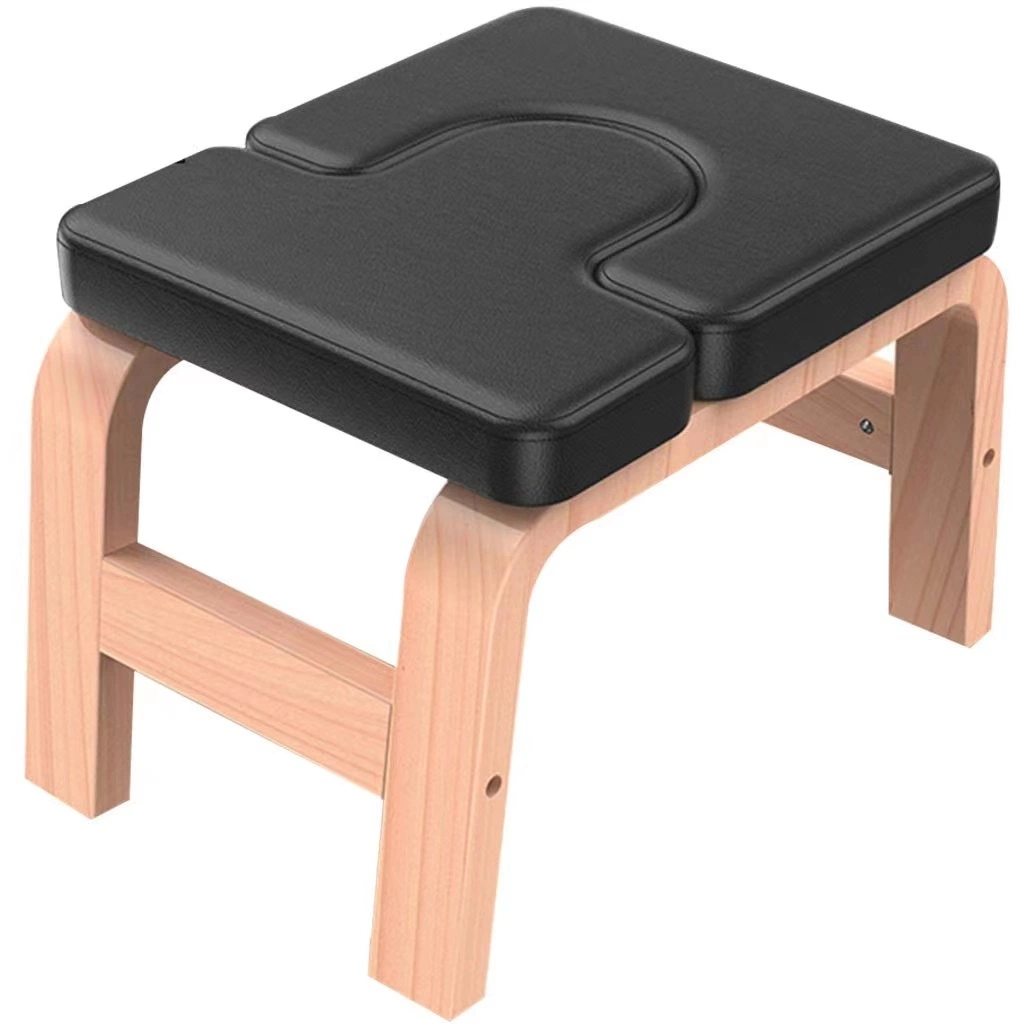 Wholesale Modern Adjustable Wooden Meditation Bench Headstand Inversion Yoga Stool