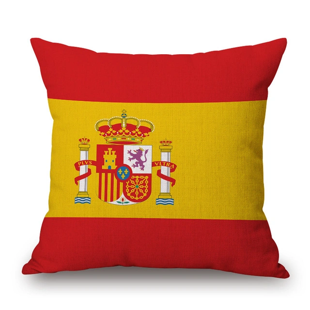 Fan National Flag Fashion Cushion Pillow Case Cover for Home Sofa Decor (B-NF42F23004)