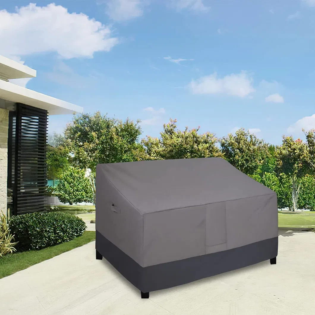 Woqi Waterproof Outdoor Sofa Cover, Outdoor Double Seat Sofa Cover with Ventilation