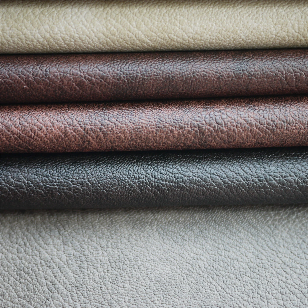 Superior Quality Low Price Artificial PU PVC Leather for Notebook Covers Sofa Fabric