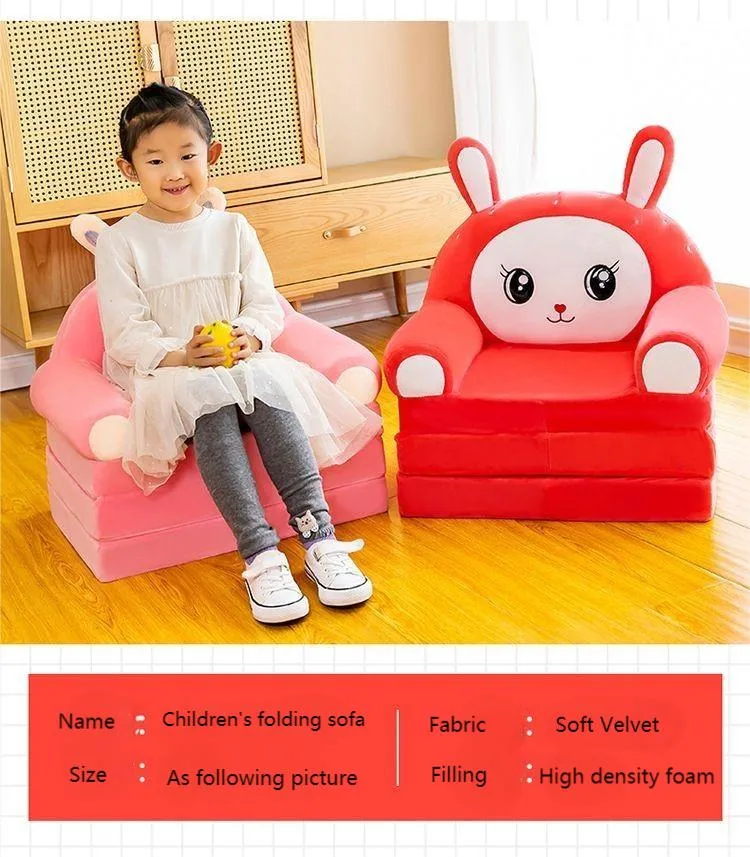 Removable and Washable Children&prime; S Folding Sofa