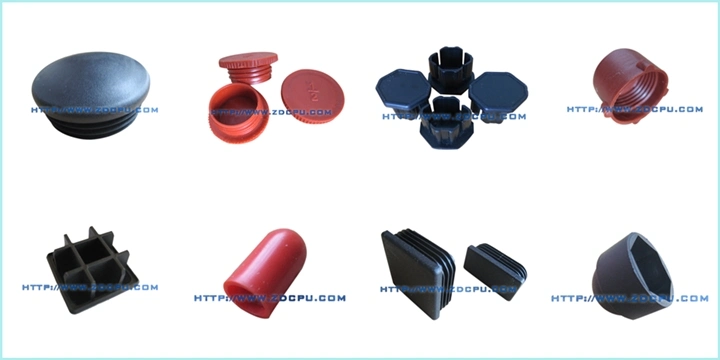 OEM Scratch-Resistant PP Plastic Round Pipe End Cap Covers for Chair Legs