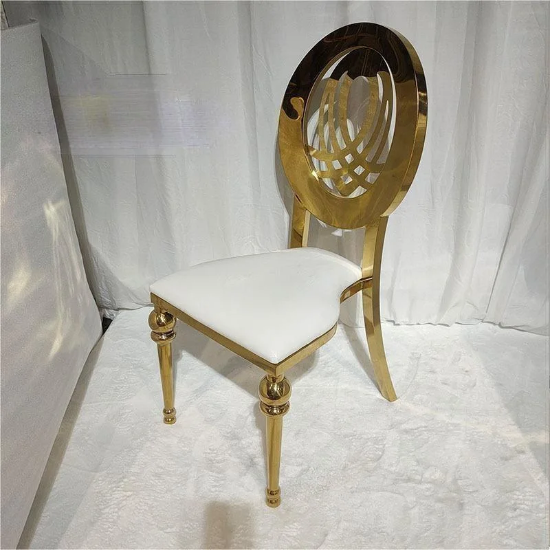 White New Banquet Wholesale Kids Golden Steel Wedding Stainless Steel Event Chiavari Chair for Sale