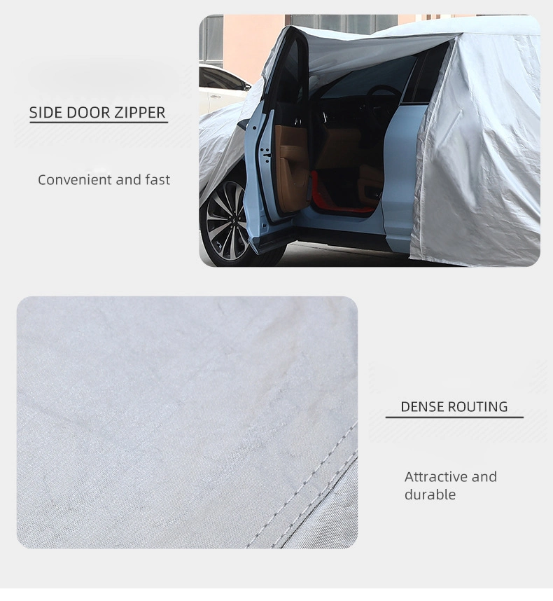 Manufacturer Direct Sales Automatic Waterproof Hail Tent Covers Outdoor for Padded Proof Fabric Mirror Fashion Steering Plastic Snow Folding Car Cover