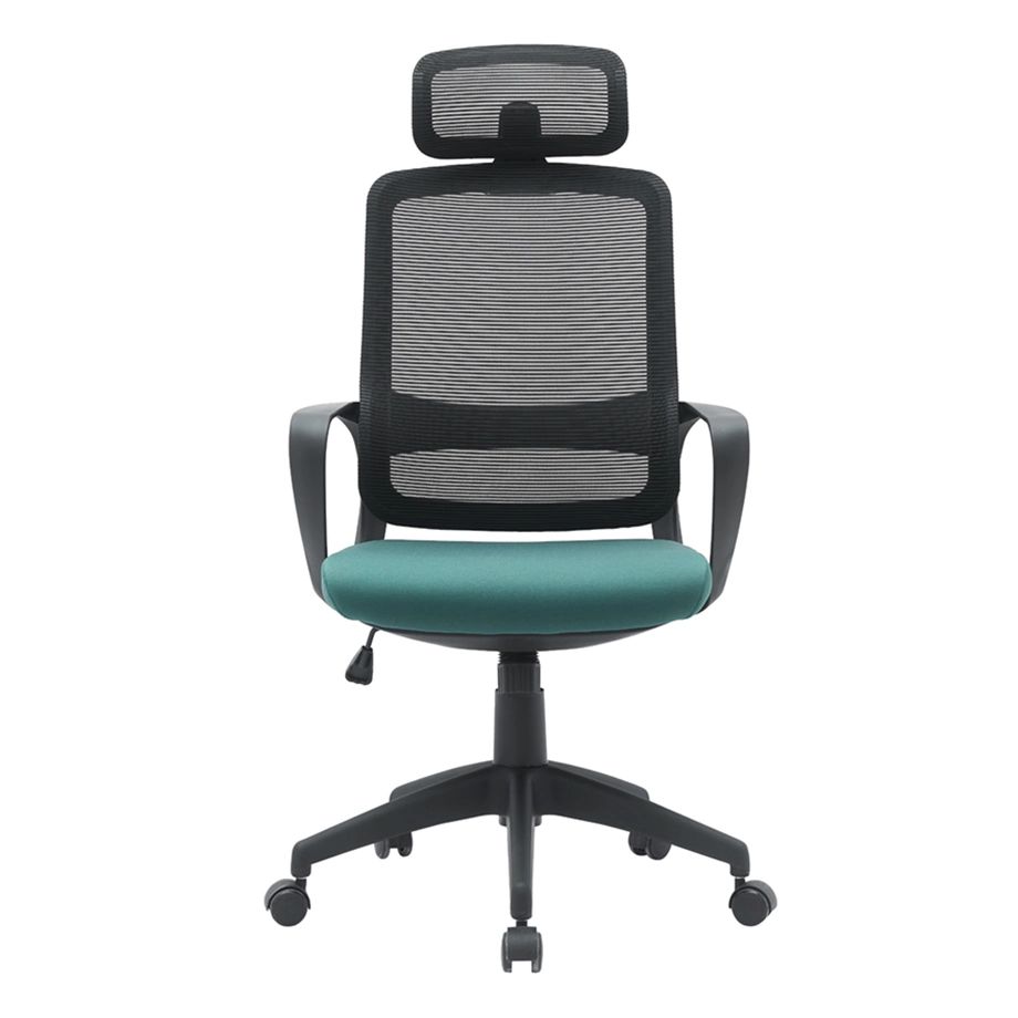 Partner New Mesh Fabric Cover Office Chair with Height Adjustable Headrest Banks