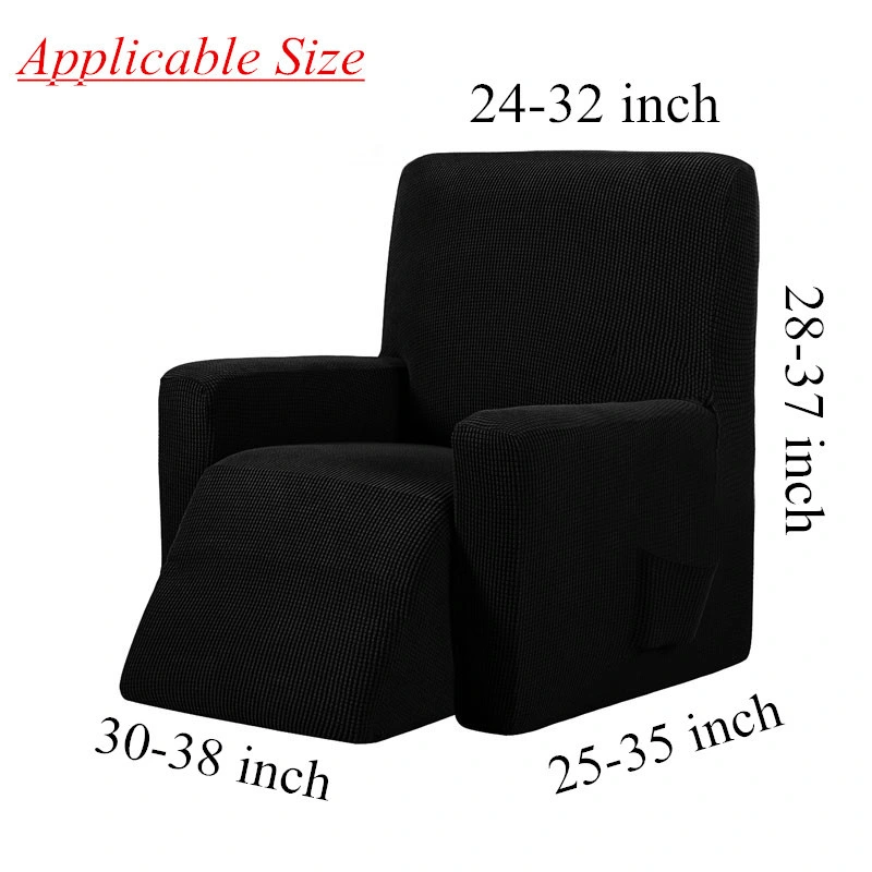 Fitted Non-Slip Slipcovers for Standard Large Recliner