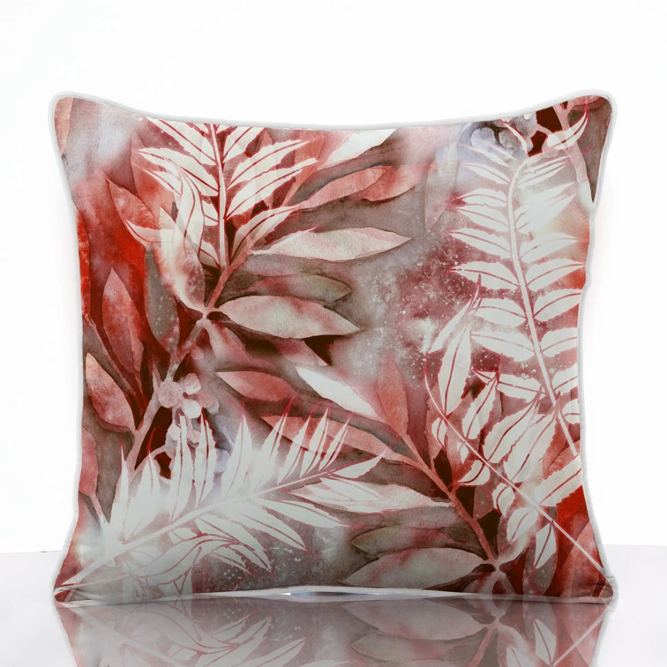 Latest Designs OEM High End Luxury Decorative Printed Velvet Cushion Cover