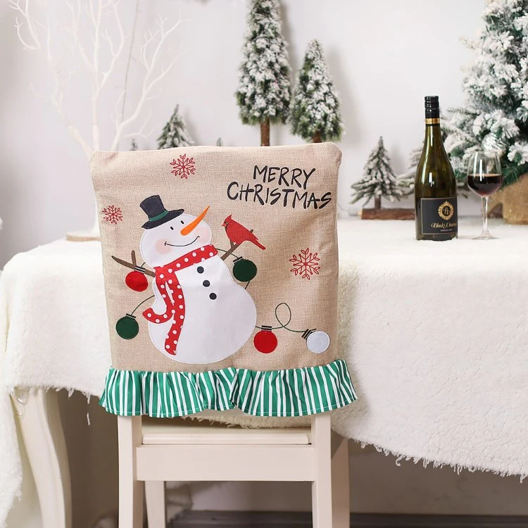 Christmas Kitchen Dress up Prop Santa Claus Christmas Chair Cover