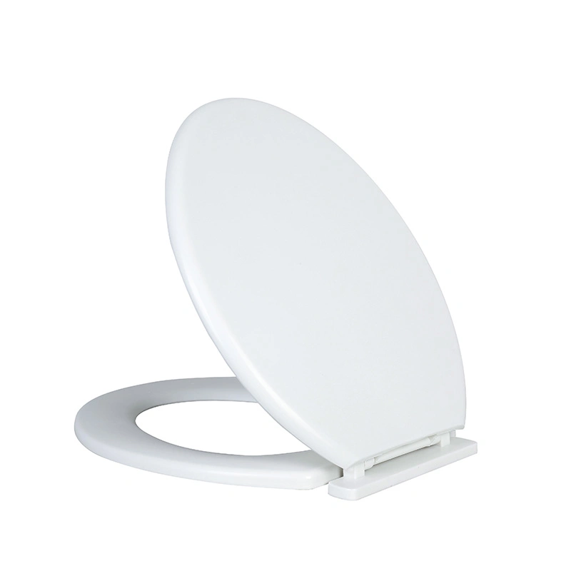 18&prime;&prime; High Quality Cheap PP Round Shape Toilet Seat Cover Kj-838A for Bathroom Plastic Toilet Lid