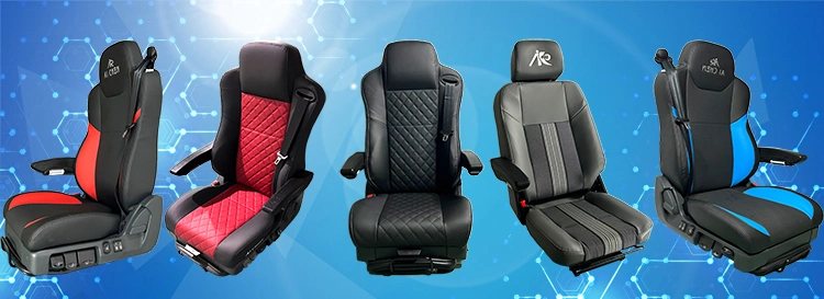 Factory Supply Leather Cover Full Universal Reclining Transparent Light Truck Full Airbag Car Seat