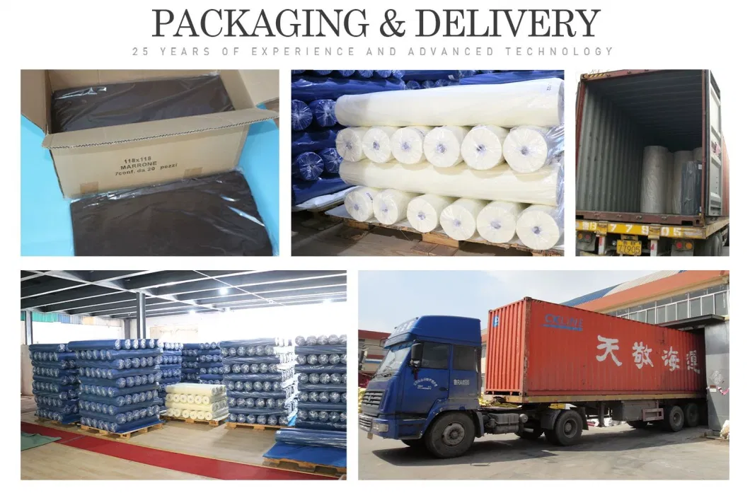 Wholesale Fabric Nonwoven Interlining Rolling Customized Nonwoven Interlining