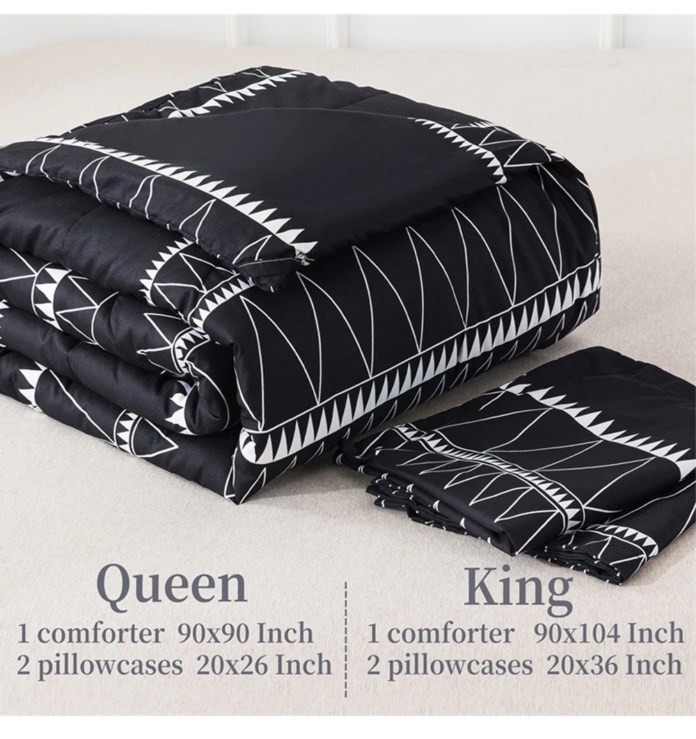 New Product 100% Cotton Print Coverlet Bedspread Set Super Soft Breathable Bed Cover