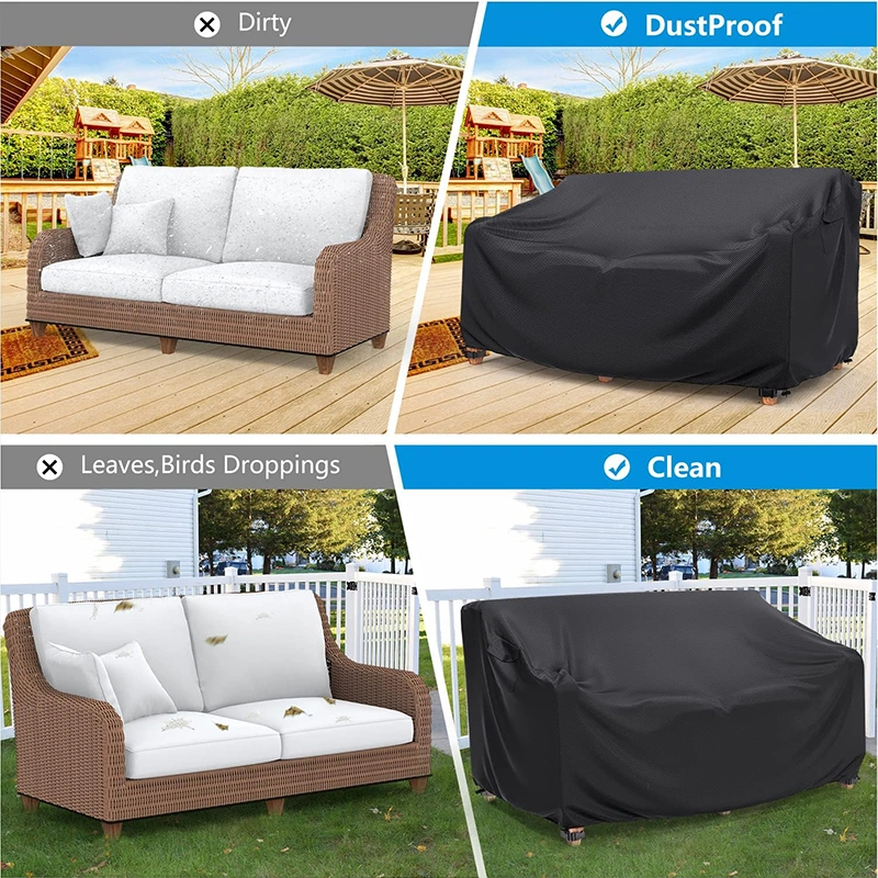 Factory Customized Outdoor Sofa Protection Cover, Chair Dust Cover, Furniture Protection Cover