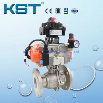 Kst Brand Double Acting Pneumatic Actuator Manufacturer at/Bt Aluminum Pneumatic Actuator with Double Acting for Ball Valve/Butterfly Valve/Control Valve