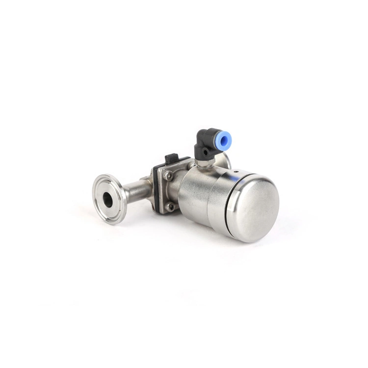 Stainless Steel Actuator Pneumatic Sanitary Diaphragm Valve