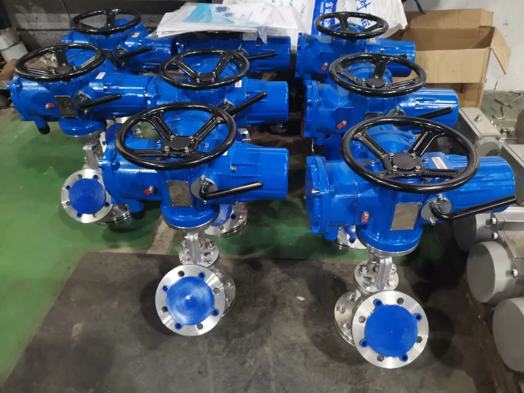 Pneumatic Diaphragm Double Seats/Seater Control Valve