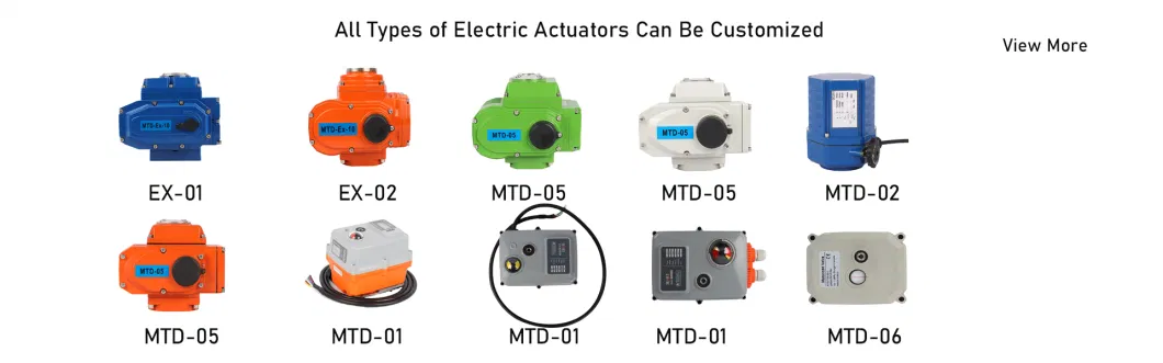 Electric Butterfly Valve Actuator on-off Modulating Automatic Rotary Control Ball Valve 24V DC Electric Actuator