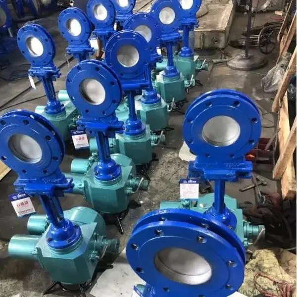 Electric Ceramic Actuated Wafer Type Knife Gate Valve