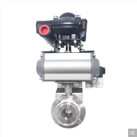 High Performance Wafer Check Actuated Butterfly Valve