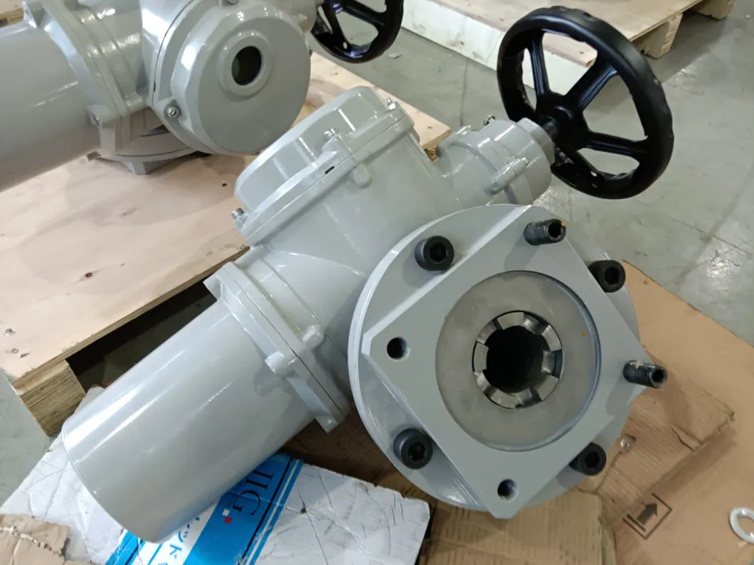 GOST Standard Electric Actuator Intelligent Explosion-Proof Type Multi Turn Quarter-Turn Electric Valve Actuator