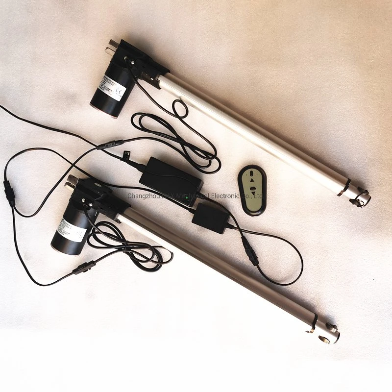 Pneumatic Linear Actuator 500mm 12V with Remote Controller Synchronous