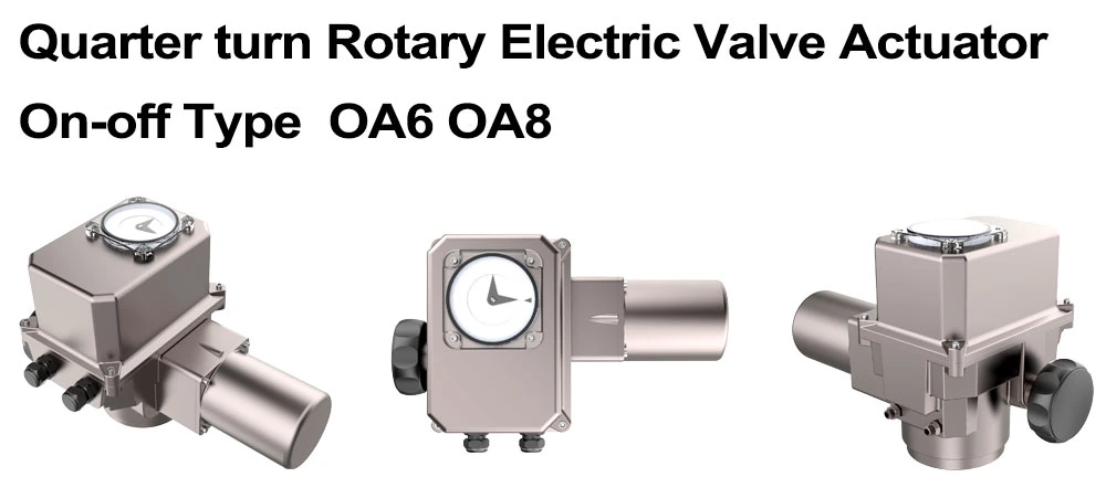 Quarter Turn Rotary Electric Valve Actuator Price on-off Type OA6 OA8