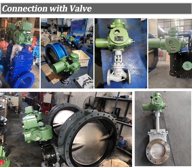 on-off Type Intelligent Rotary Multi Turn Electric Drives Electric Actuator with Gate Valve Hz/Xy5 Hz/Zy5 Hzd/Xy5