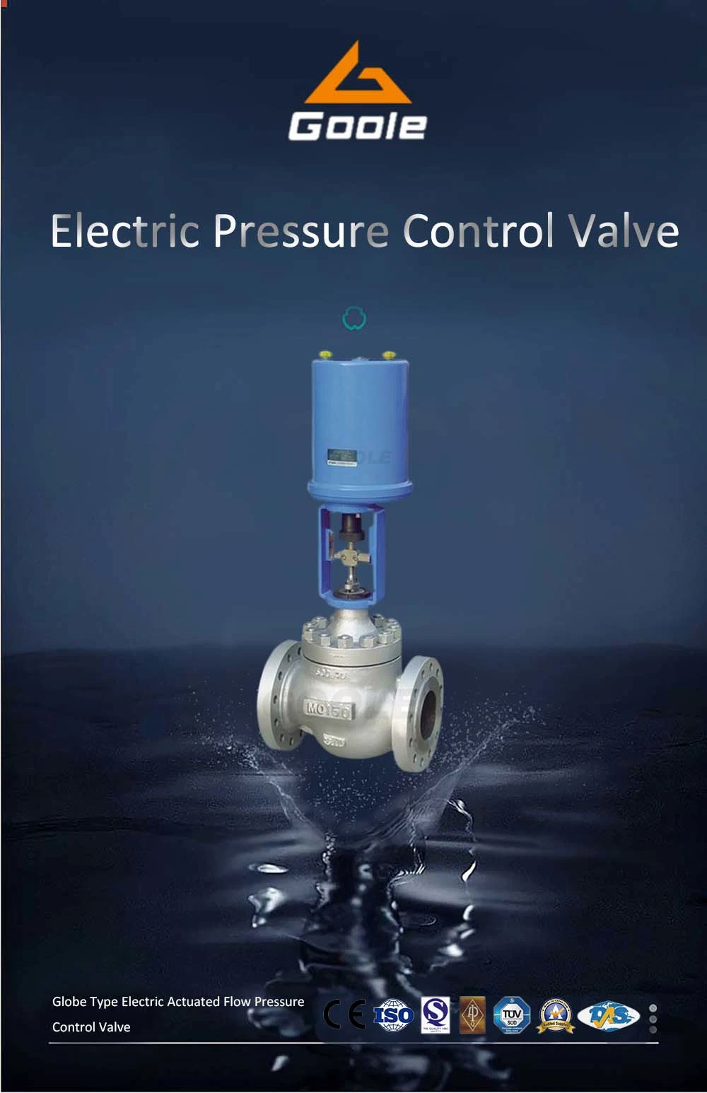 Electric Actuated Single Seat Globe Control Valve