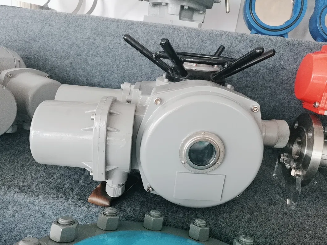 GOST Standard Z15 Normal Type IP55 N. M 150 Electric Actuator for Gate Valve