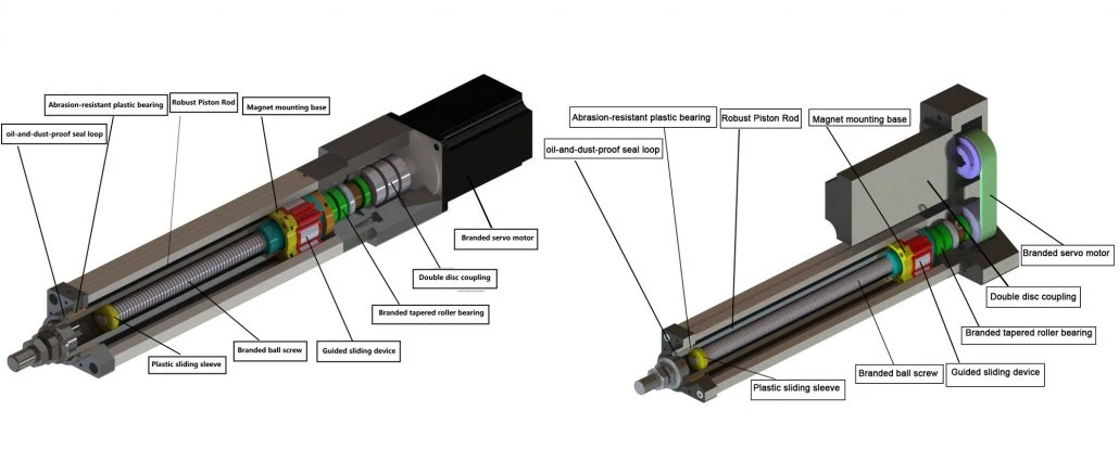 High Speed Universal Small Linear Actuator Electric Wheelchair Linear Actuator