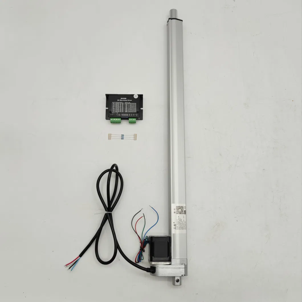 Industrial 24V High Speed Electric Stepper Motor Linear Motion Linear Actuators with Control Box