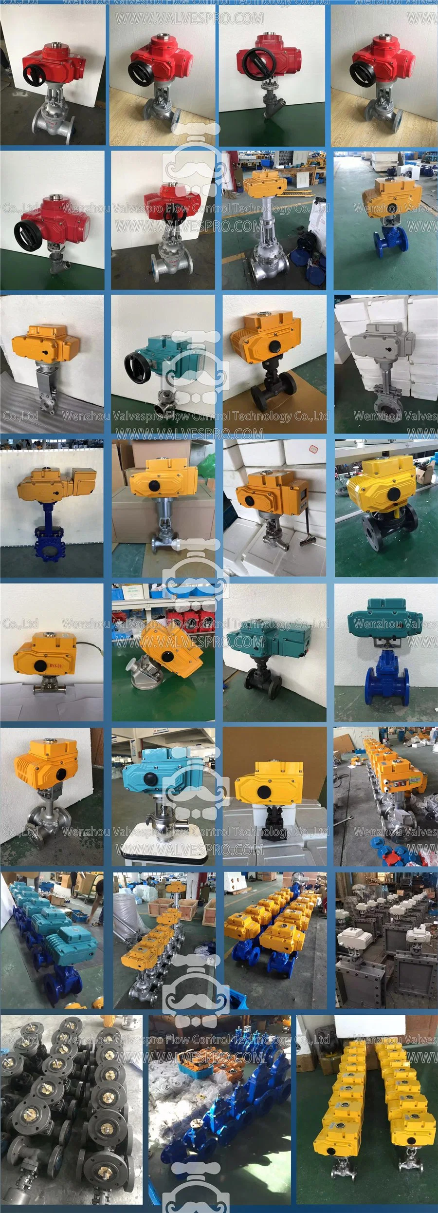 Electric Multi-Turn Actuator Intelligent Type or on/off Type Linear Actuator Motorized Actuator for Gate Valve/Globe Valve/Kinfe Gate Valve Ex Type