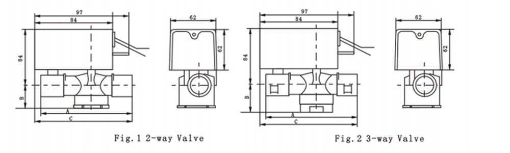 Digital on/off Type Brass Valve Water Flow Control Valve HVAC System Two Way Valve
