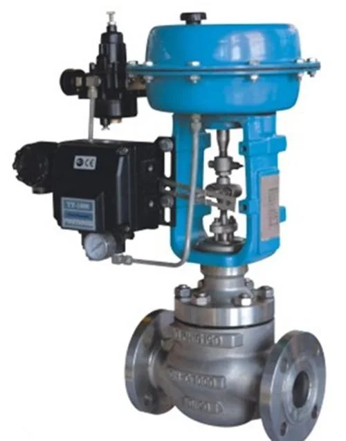 Kc8102q Pneumatic Control Valve Globe Type Pneumatic Diaphragm Control Valve