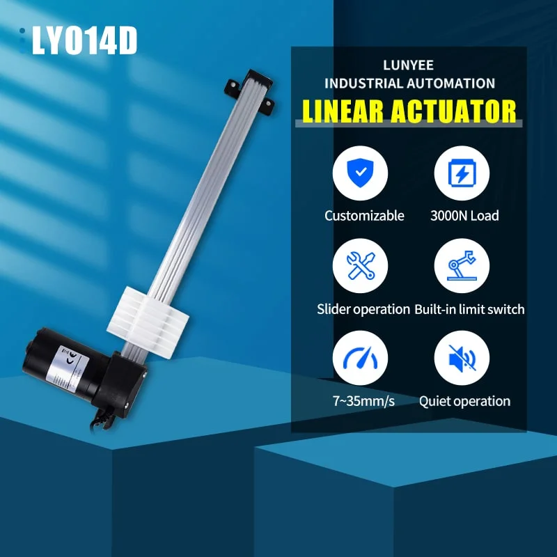 High Speed 12V 24V DC Motor Linear Actuator for Recliner Chair Parts Spring Return Linear Actuator