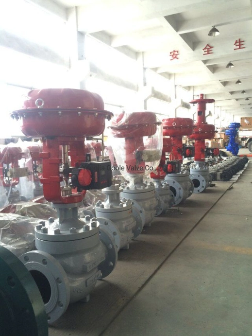 Low Temperature Pneumatic Globe Control Valve / with Extended Stem