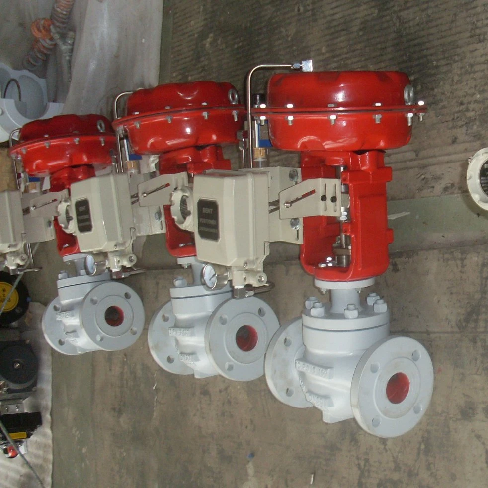 Low Temperature Pneumatic Globe Control Valve / with Extended Stem