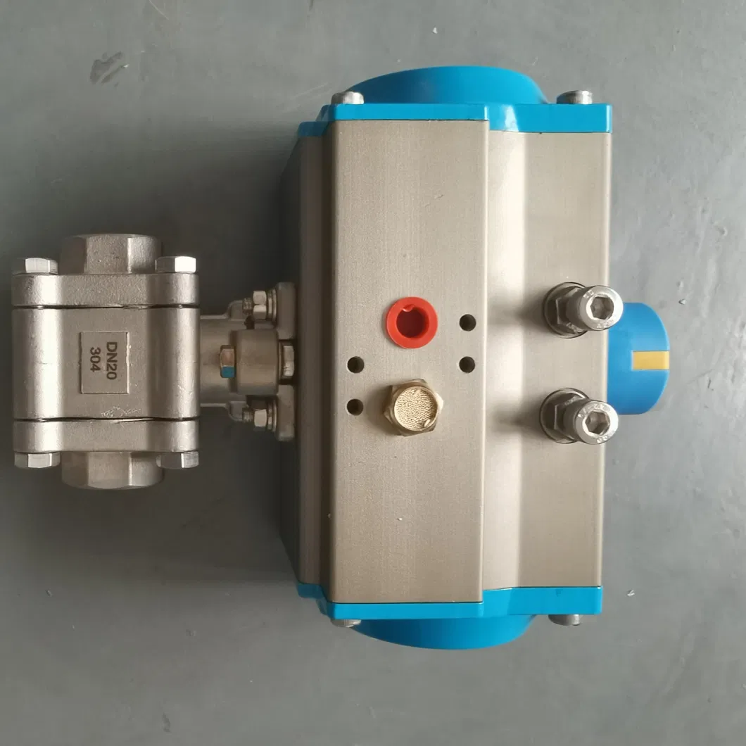 Double-Acting Control Pneumatic Rotary Actuator for Ball Butterfly Valve