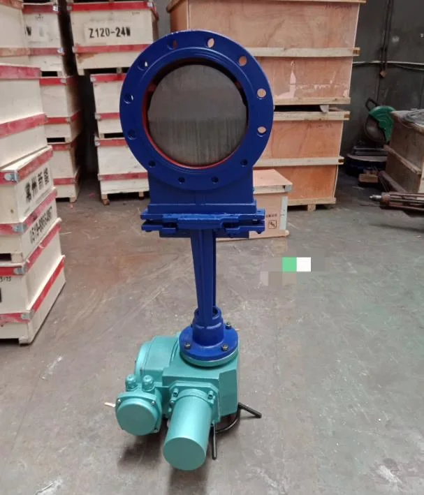 Electric Actuated Wafer Type Knife Gate Valve