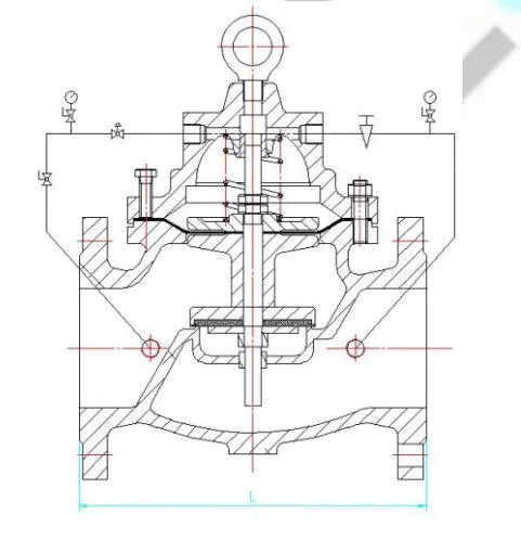 Modulating Float Control Valve with Solenoid Valve Automatic Control Valve