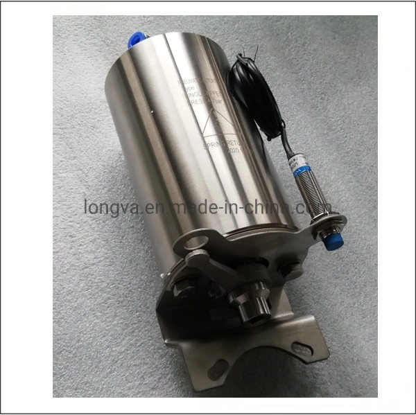 Stainless Steel Single Action Pneumatic Actuator for Sanitary Butterfly Valve