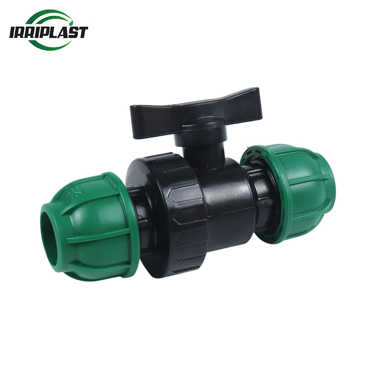 Motorized Water Supply System PP Compression Ball Valve for Conveyance