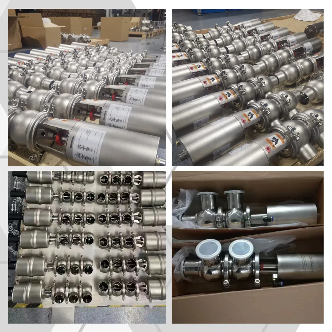 Stainless Steel Sanitary Constant Modulating Durable Flow Control Valve