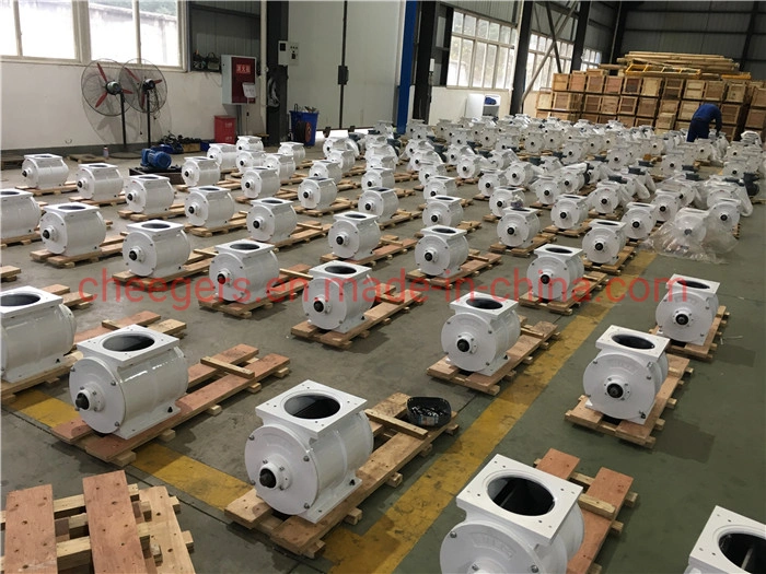 Motor Operated Rotary Air Electric Valve Actuator Usage Grain Rotary Feeder