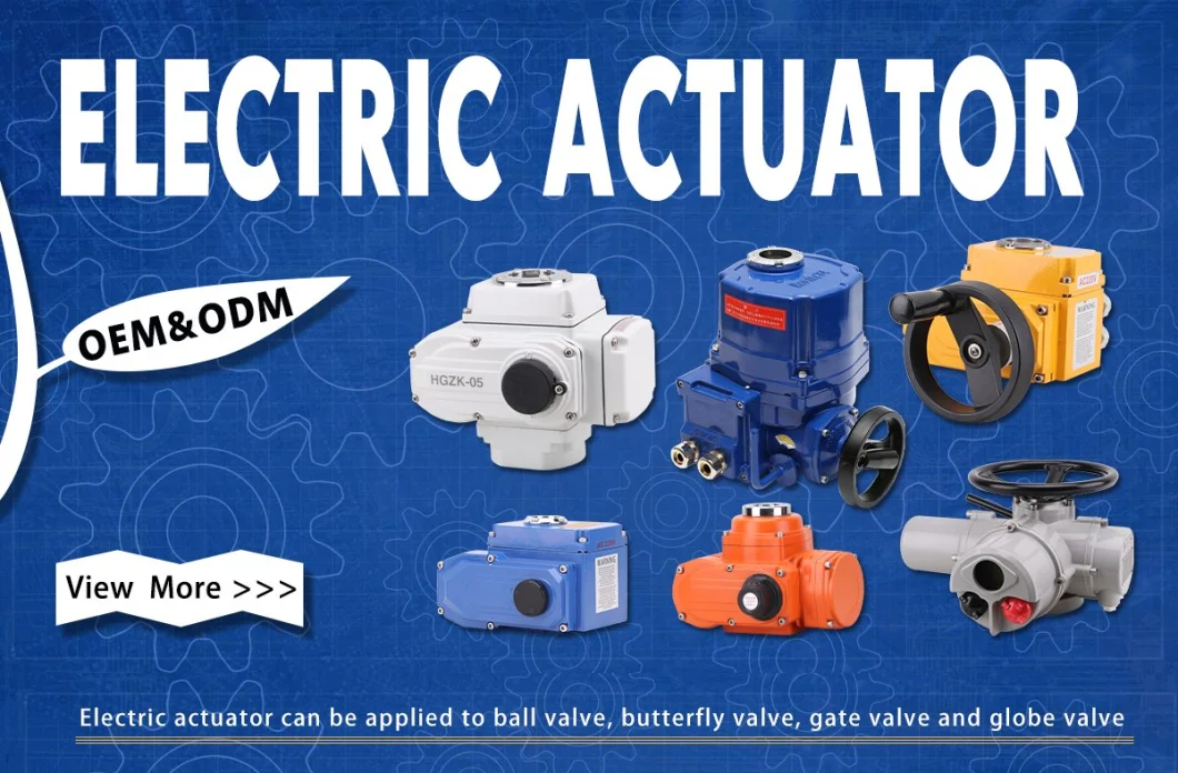 on off Regulating Type ABS Shell 20nm Small Electric Actuator