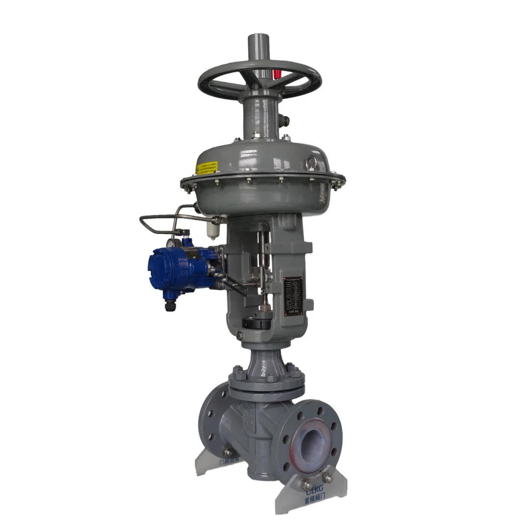 High Pressure Lightweight Pneumatic Diaphragm Control Fluorine Lined Regulating Valve